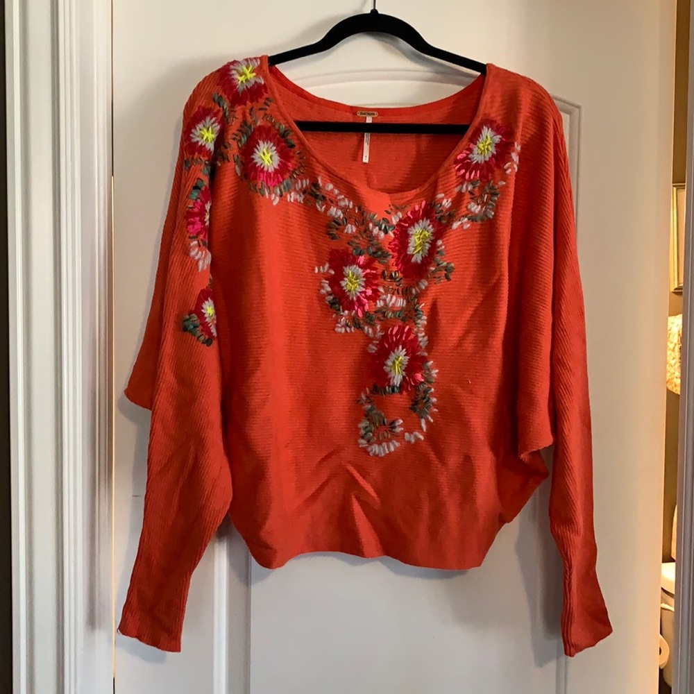 FP Embroidered Sweater